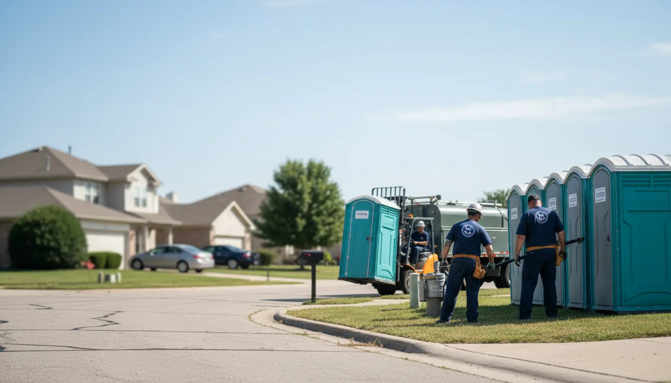 Porta Potty Rental in East Dubuque, IL near me